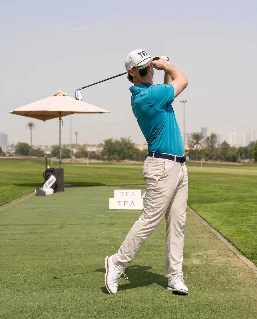 Jamie on the academy range