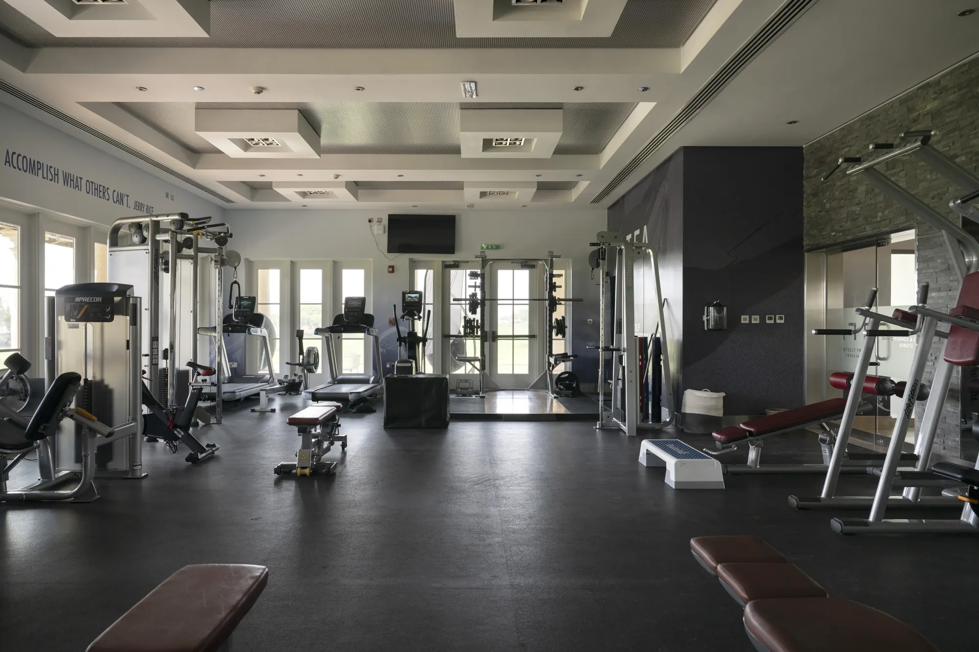 The academy gym